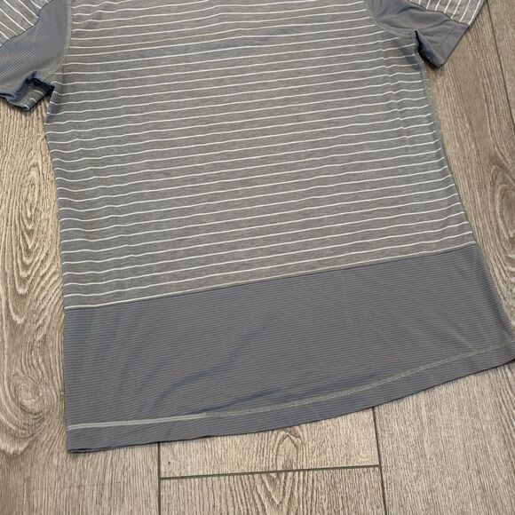 Lululemon Evolution Polo Shirt Mens Medium Performance Golf Casual Preppy - Picture 7 of 8